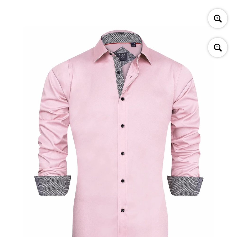 Men’s Light Pink Dress Shirt